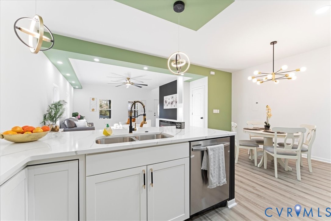 731 Harding Street Petersburg, VA 23803 - Photo 44 of 44 a kitchen with a sink and cabinets
