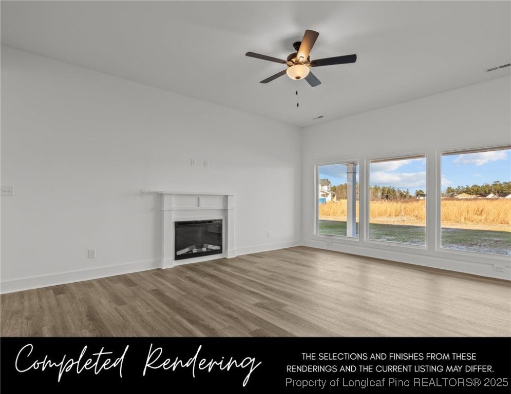 3575 Philippi Church Road Raeford, NC 28376 - Photo 3 of 12 a view of an empty room with a fireplace and a window