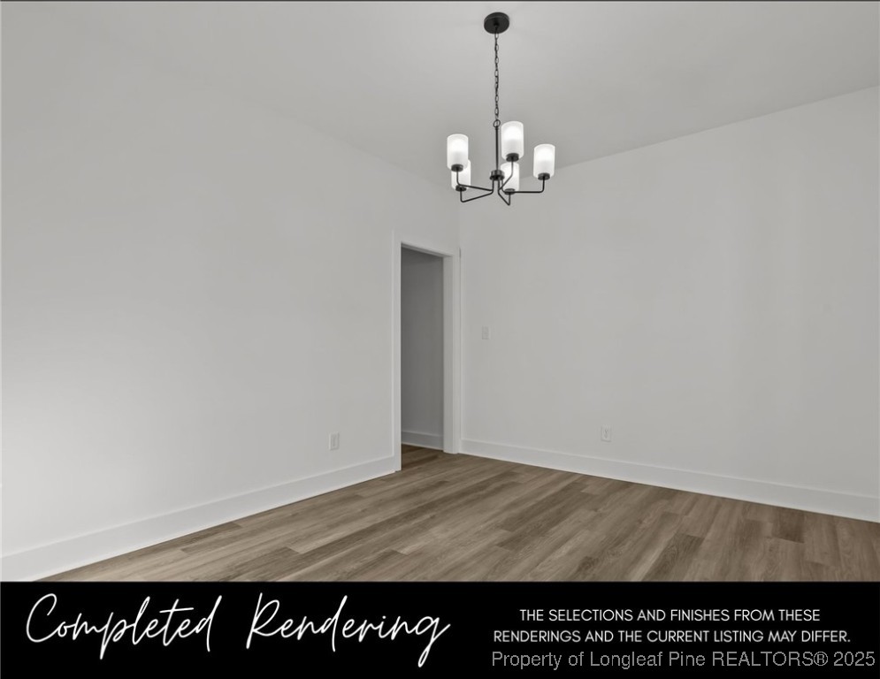 3575 Philippi Church Road Raeford, NC 28376 - Photo 8 of 12 a view of kitchen and an empty room