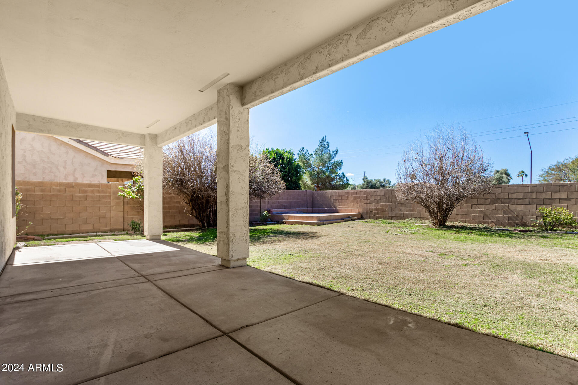 504 North Swallow Lane Gilbert, AZ 85234 - Photo 53 of 54 a view of back yard of the house