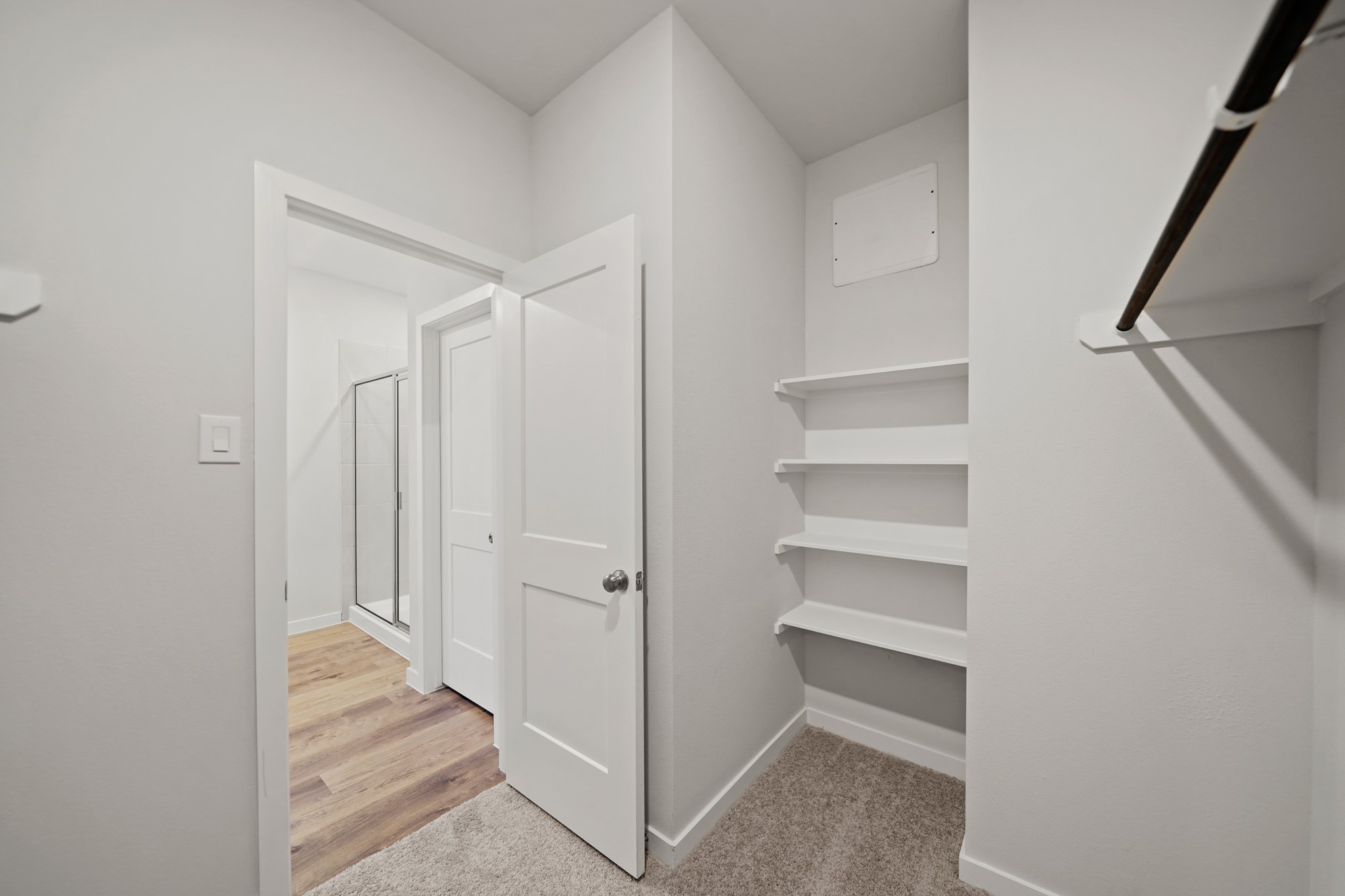 17143 King Eider Road Waller, TX 77484 - Photo 14 of 29 a view of a hallway with closet