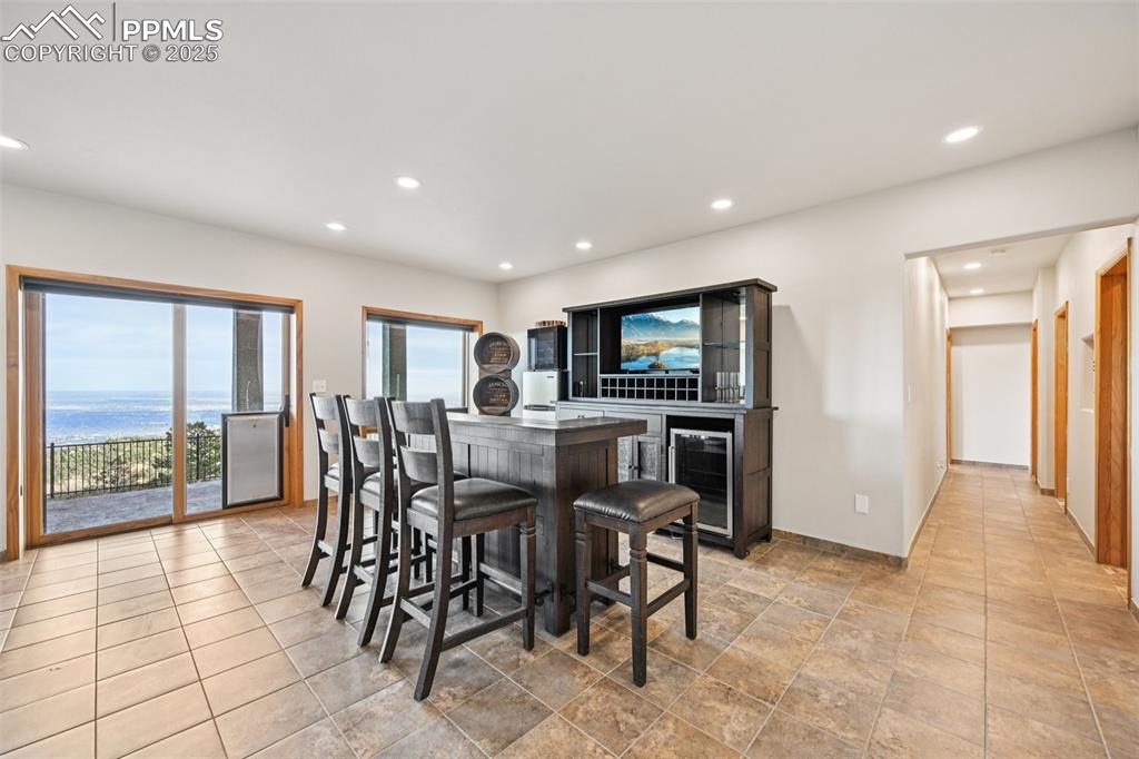 1417 Forest Road Manitou Springs, CO 80829 - Photo 40 of 50 a view of a dining room with furniture