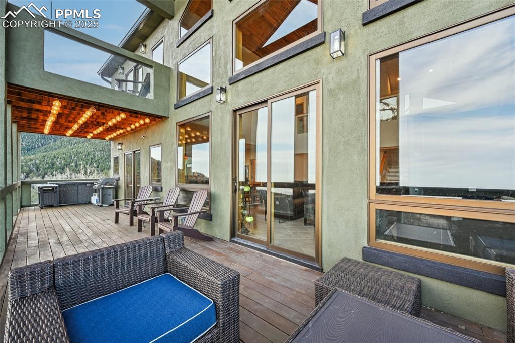 1417 Forest Road Manitou Springs, CO 80829 - Photo 10 of 50 a view of an outdoor space with porch