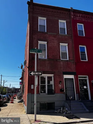 a front view of a building with street