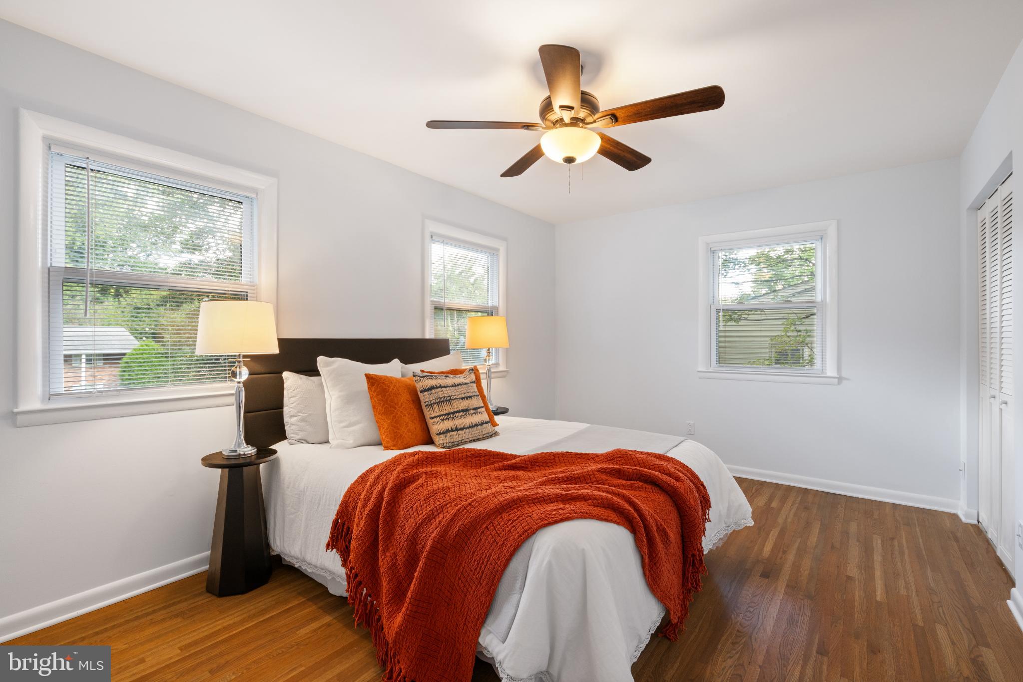7105 Galgate Drive Springfield, VA 22152 - Photo 24 of 36 a bedroom with bed and window