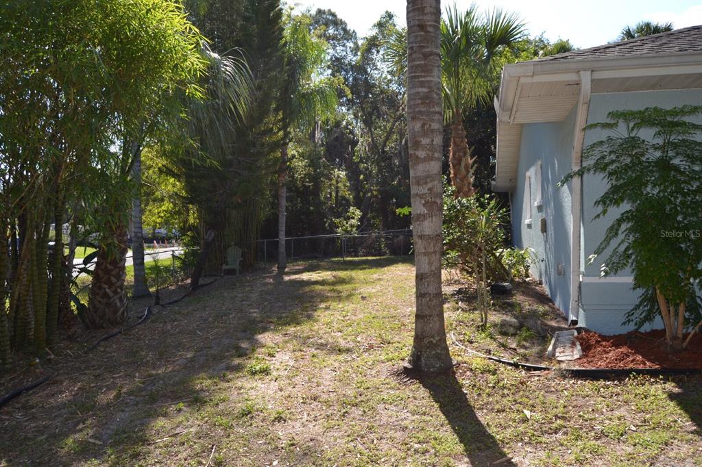 4314 Concert Street Port Charlotte, FL 33948 - Photo 27 of 27 a view of a yard with plants and trees
