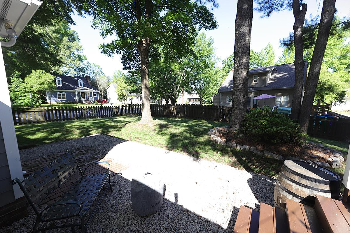 3301 East Jameson Road Raleigh, NC 27604 - Photo 22 of 29 Fenced back yard