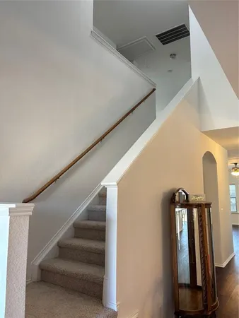 a view of front door