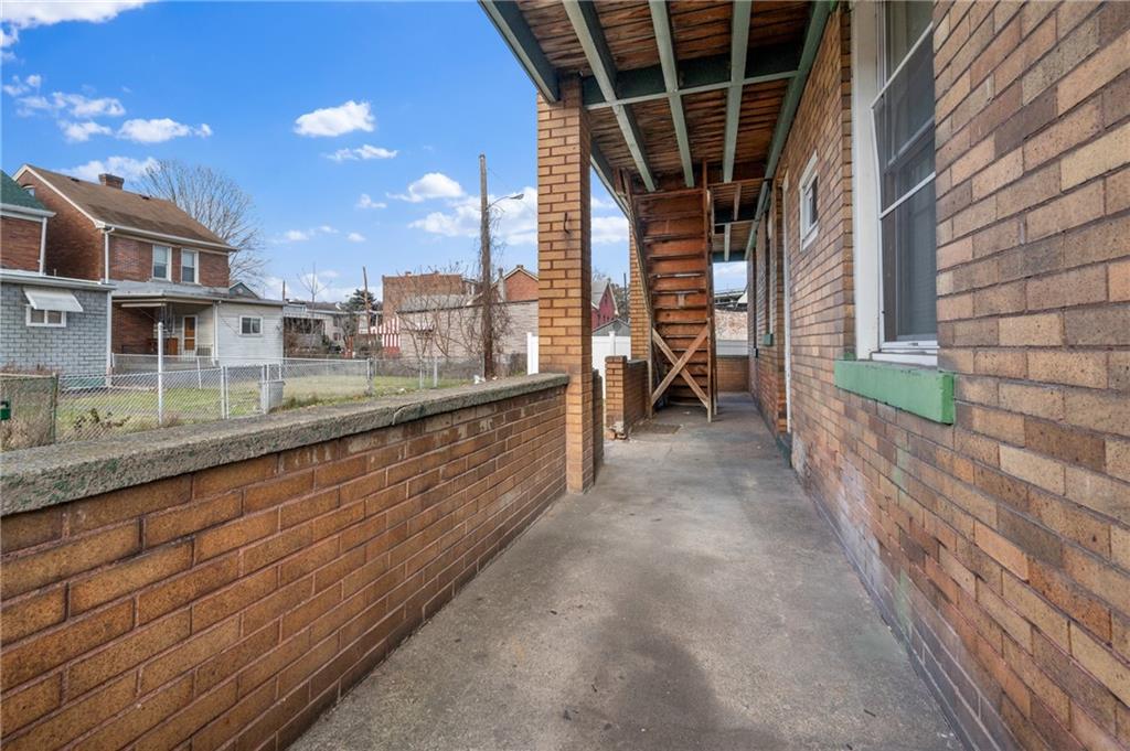 317 Hamilton Street McKees Rocks, PA 15136 - Photo 34 of 38 a view of a balcony with chairs