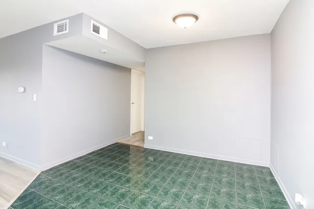 a view of empty room