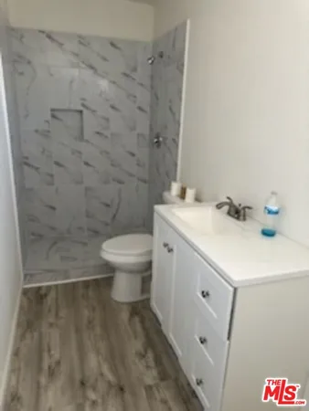 a bathroom with a sink and a toilet