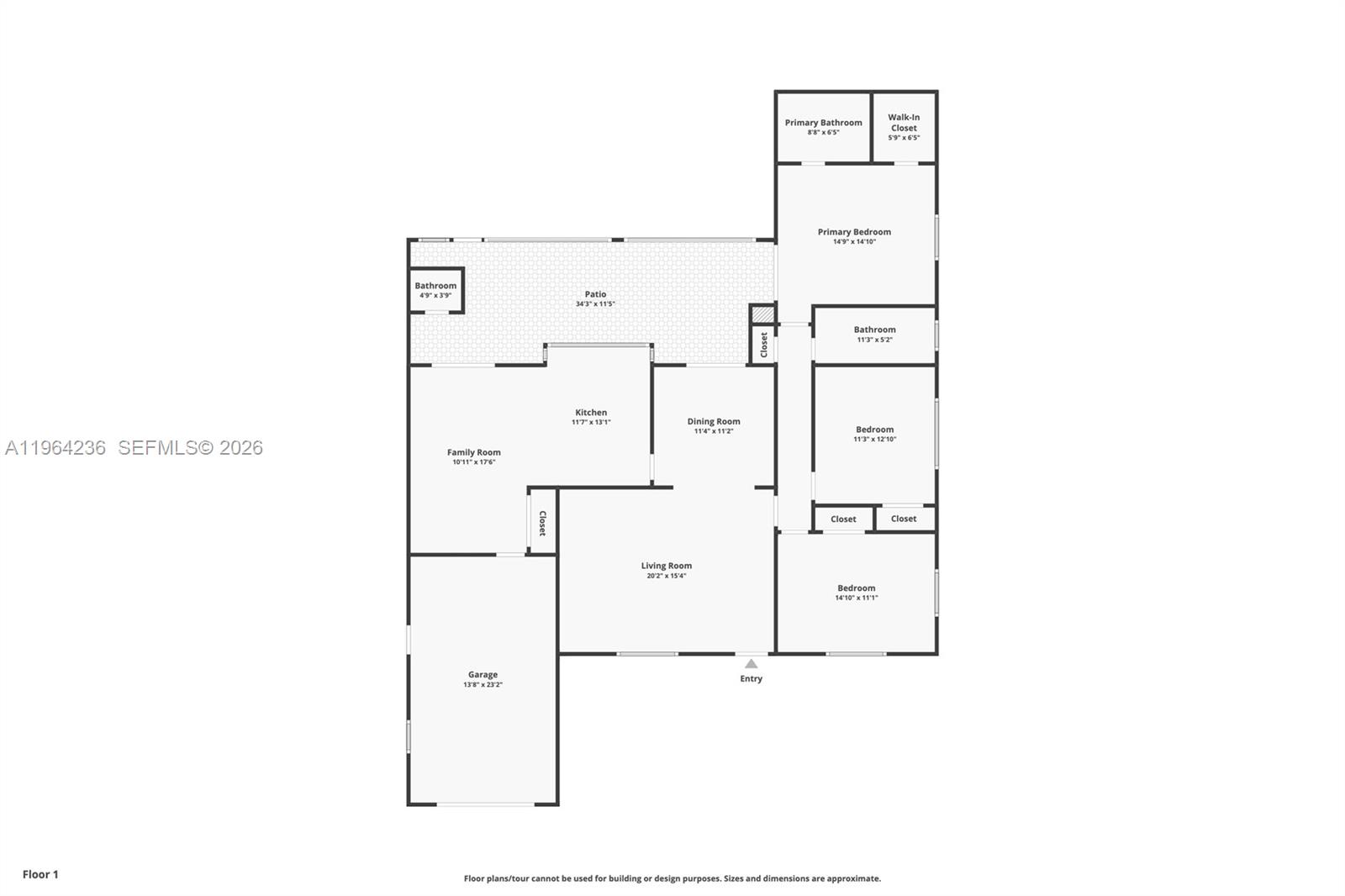 4917 West Park Road Hollywood, FL 33021 - Photo 25 of 25 a picture of a floor plan