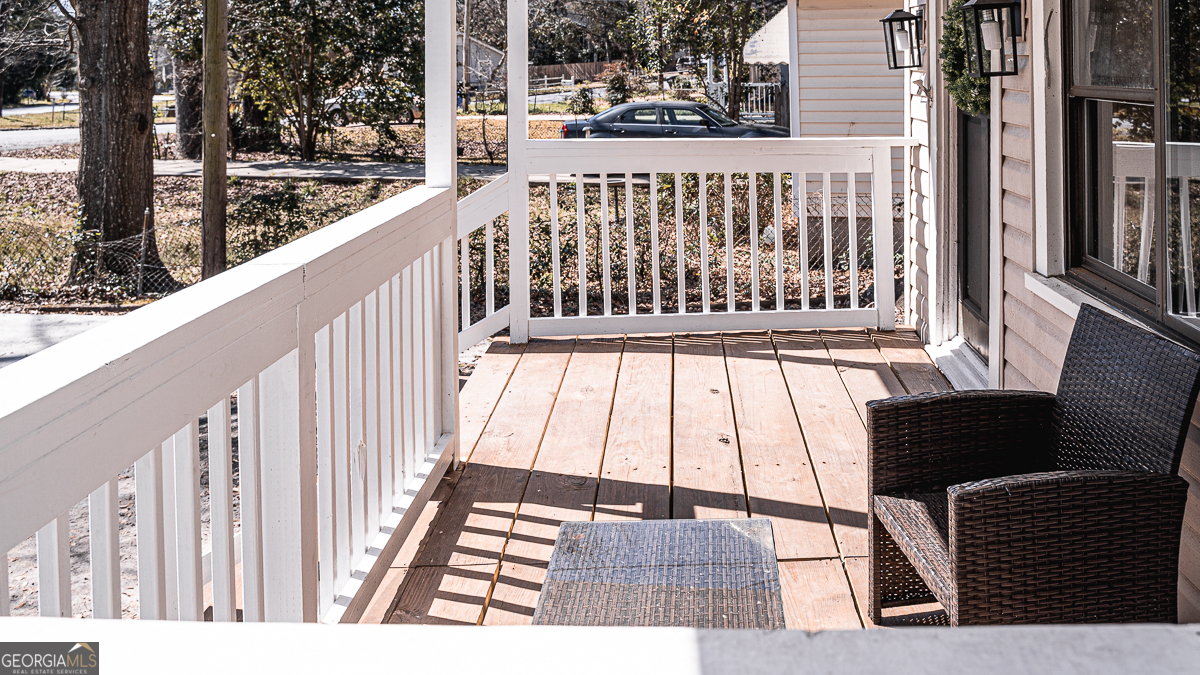 3305 Cherokee Avenue Columbus, GA 31906 - Photo 39 of 49 a view of wooden balcony