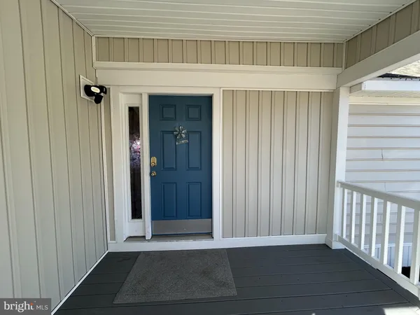 a view of a entryway door