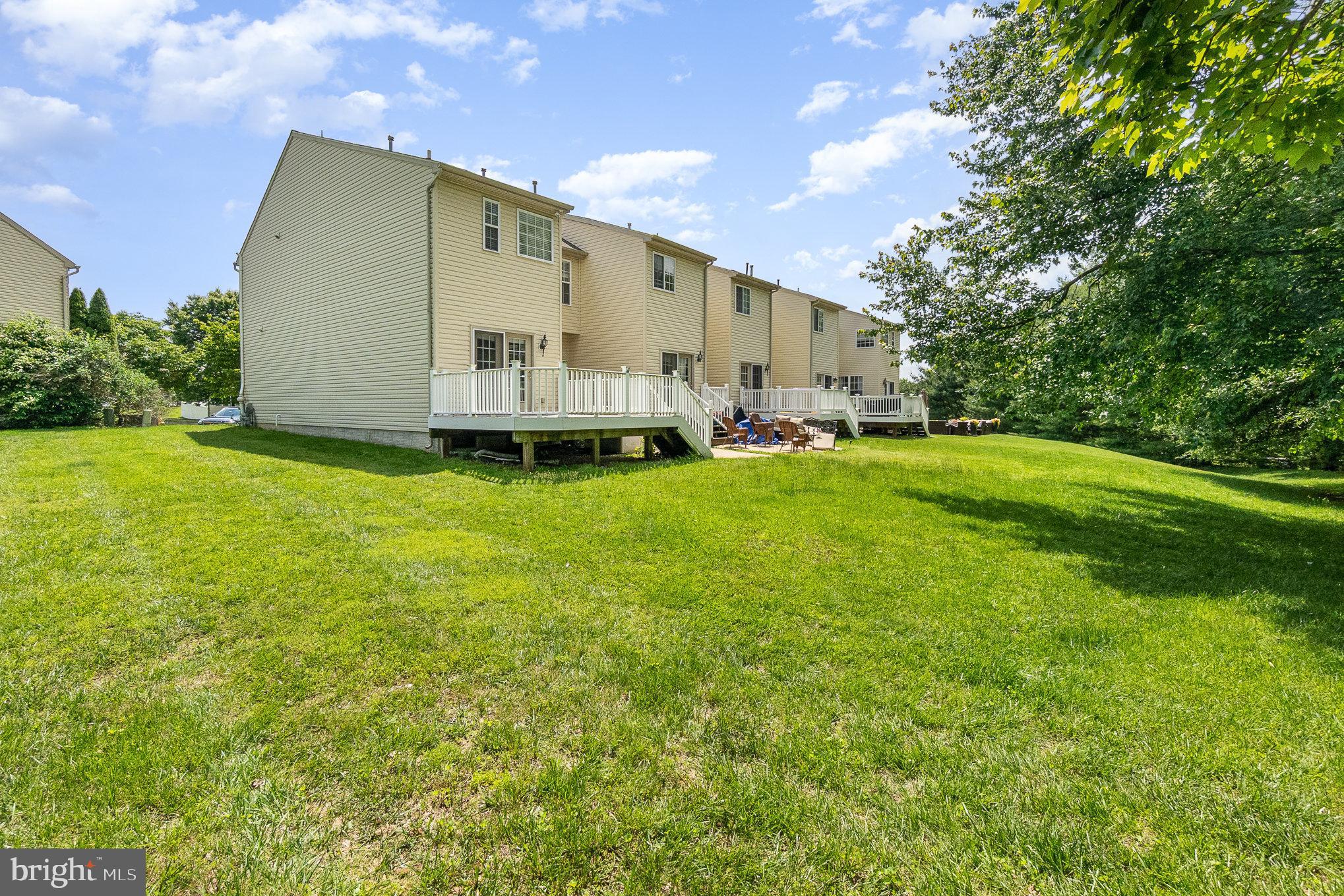 512 Callander Way Abingdon, MD 21009 - Photo 37 of 40 a backyard of a house with table and chairs
