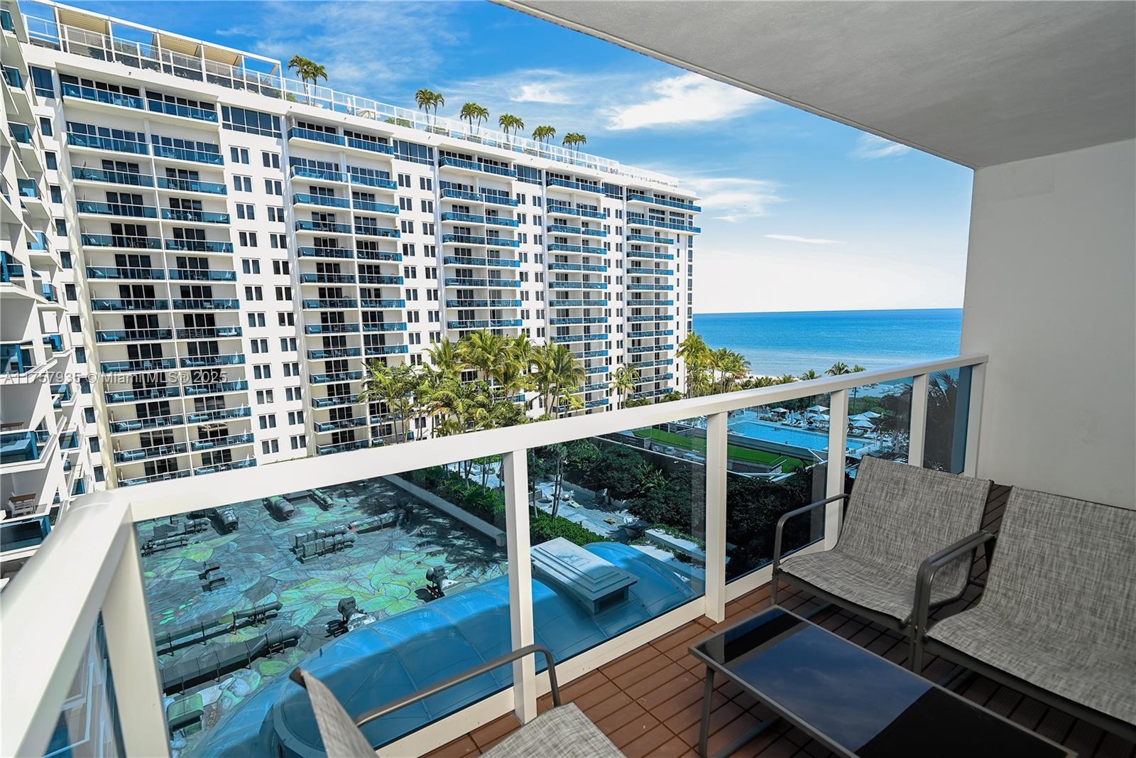 2301 Collins Avenue, Unit 921 Miami Beach, FL 33139 - Photo 24 of 45 a view of balcony with couch