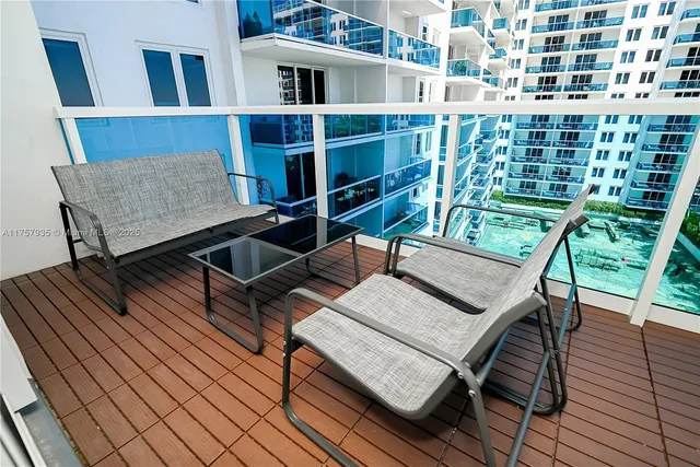 a view of a yard next to a lake