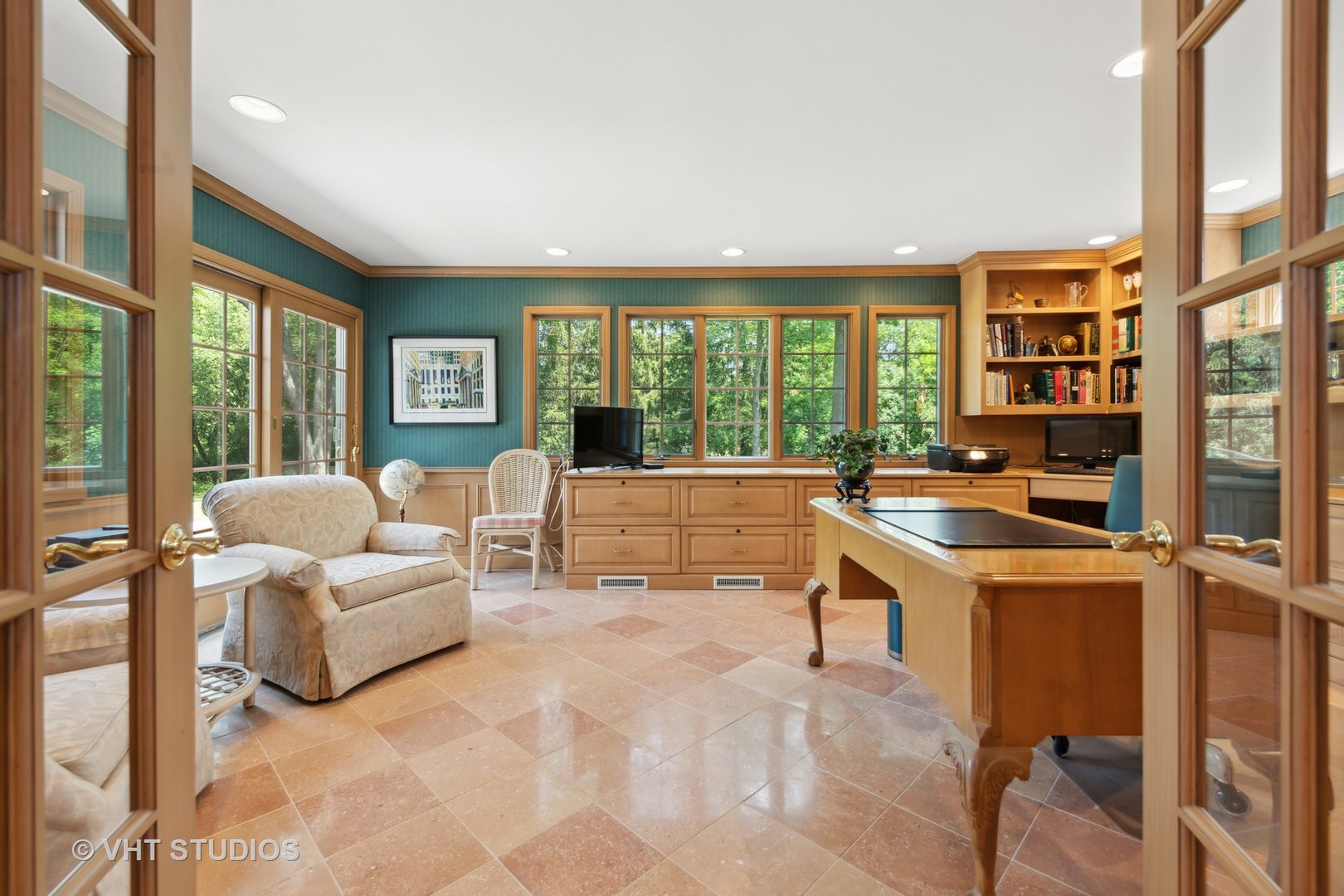 275 Old Mill Road Barrington, IL 60010 - Photo 13 of 45 a living room with furniture and large windows