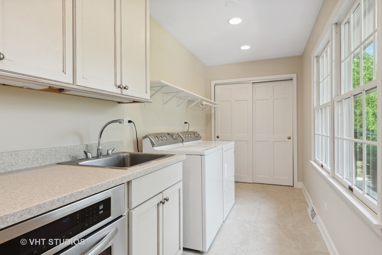 275 Old Mill Road Barrington, IL 60010 - Photo 17 of 45 a view of a kitchen with sink and cabinets