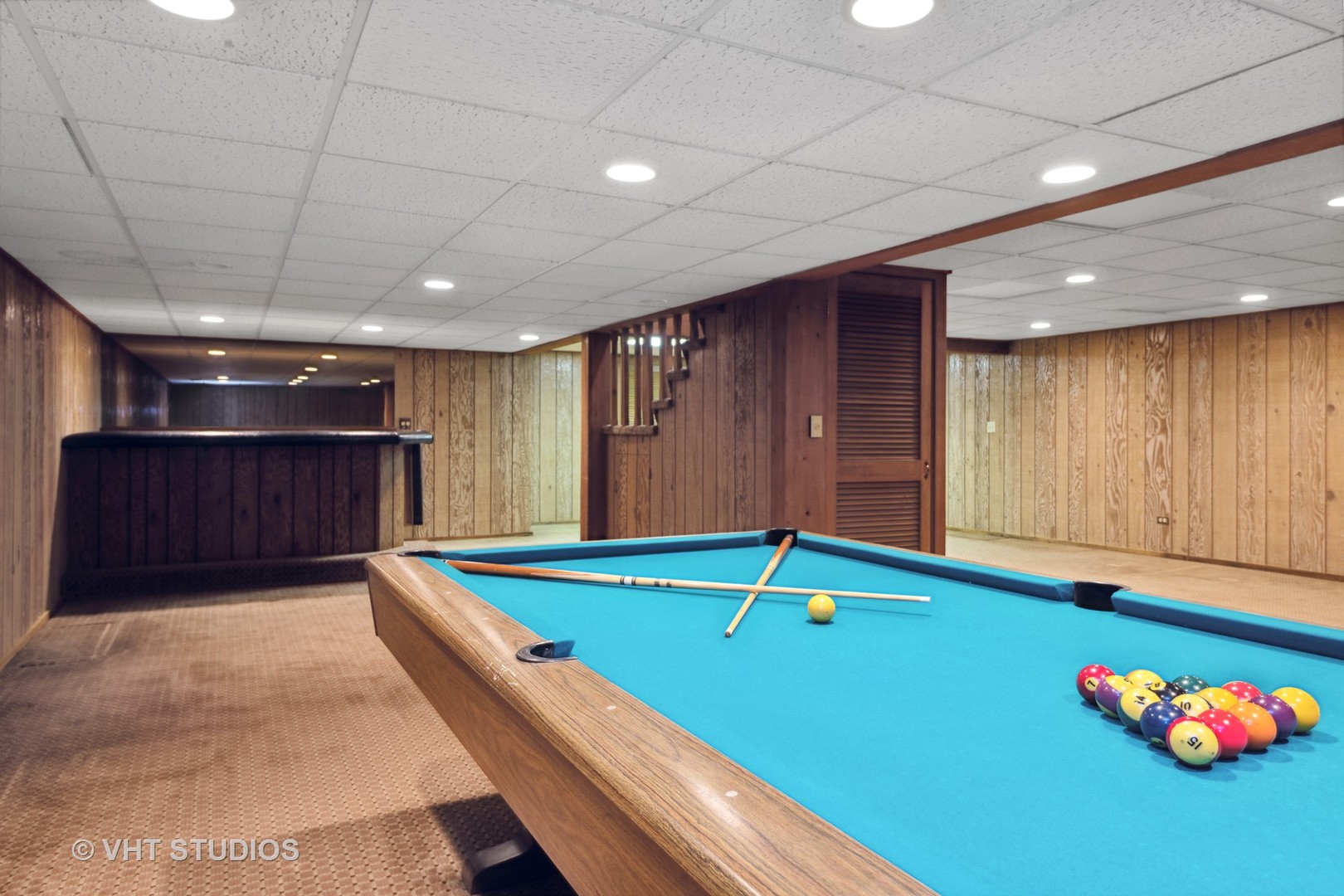 275 Old Mill Road Barrington, IL 60010 - Photo 31 of 45 a room with pool table gym equipment and a window