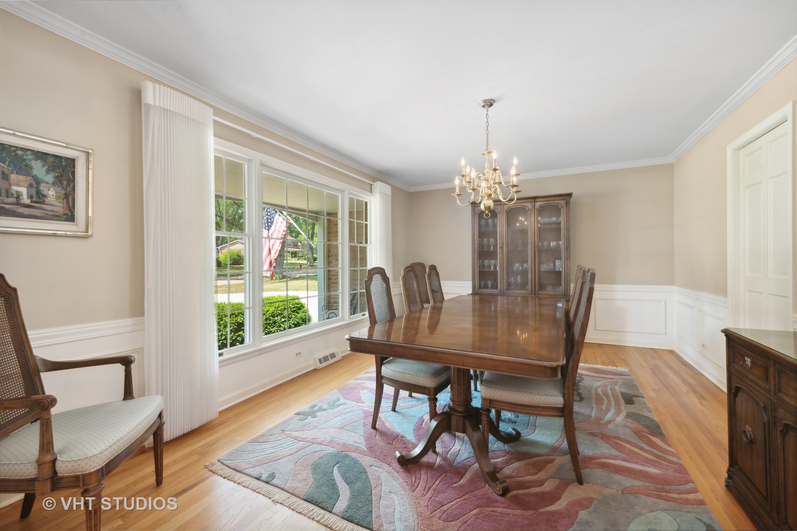 275 Old Mill Road Barrington, IL 60010 - Photo 4 of 45 a view of a dining room with furniture window and outside view