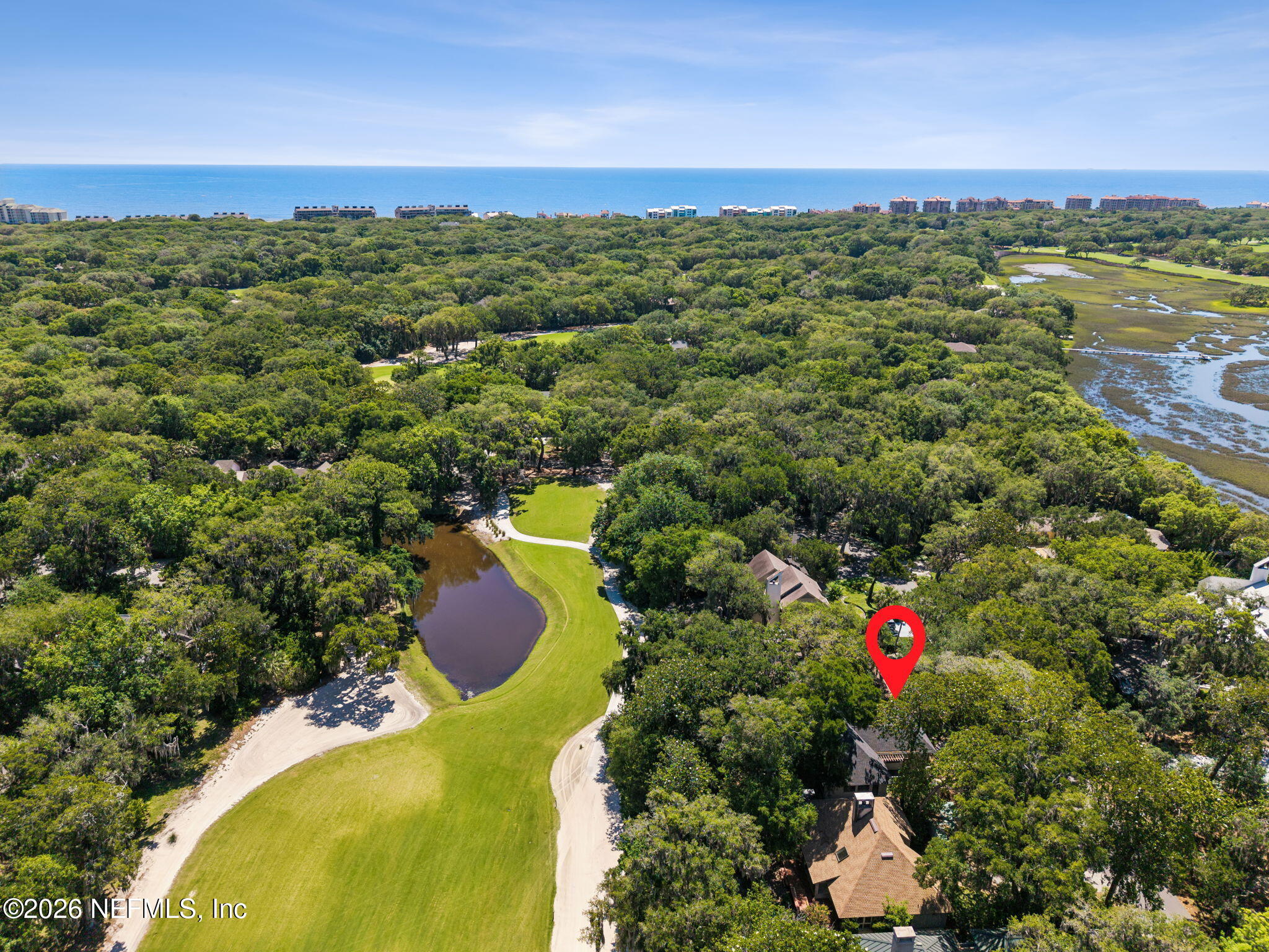 27 Marsh Creek Road Fernandina Beach, FL 32034 - Photo 58 of 68 79-web-or-mls-27 Marsh Creek Rd Aerial-1