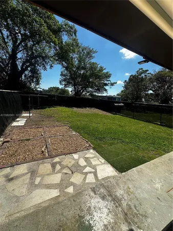 a view of a small space