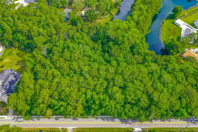 a view of yard with green space