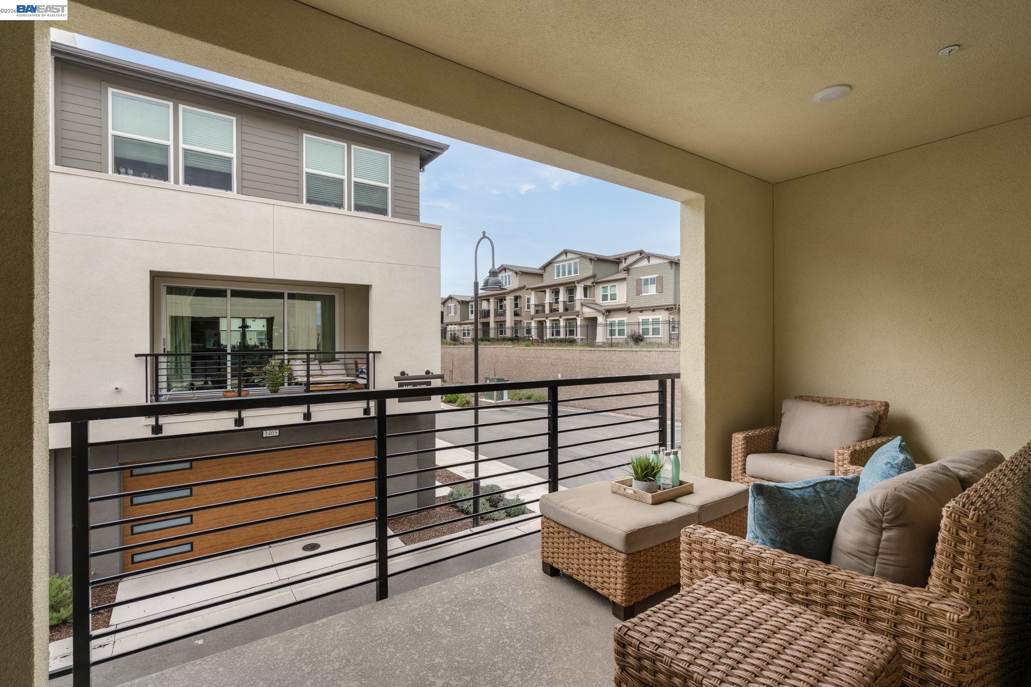1402 Ontoro Terrace San Ramon, CA 94583 - Photo 16 of 48 Private covered balcony with recessed lights
