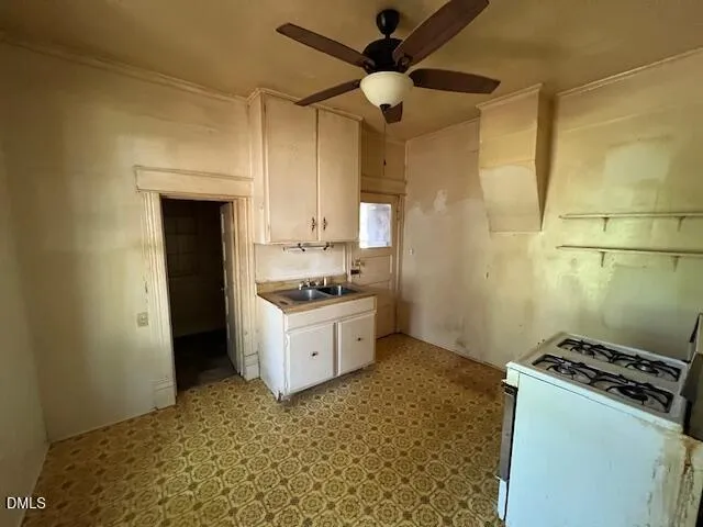 a room with storage and utility