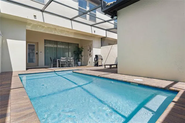 a room with furniture and a window