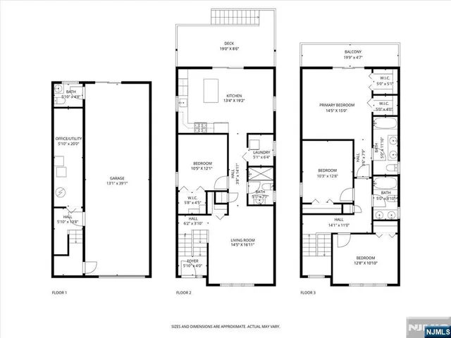 a picture of a hallway with white walls