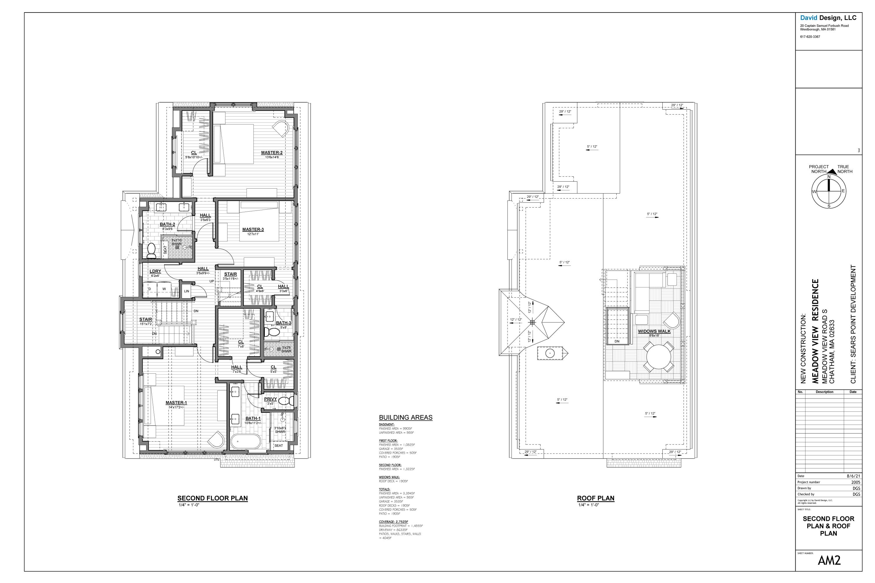 88 Meadowview Road Chatham, MA 02633 - Photo 8 of 39 88 Meadow View - Second Floor and Roof D