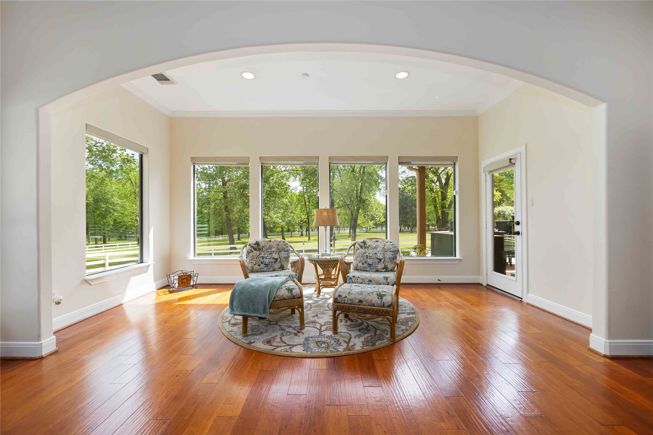 1809 St Beulah Chapel Road Montgomery, TX 77316 - Photo 24 of 50 a living room with furniture and a large window