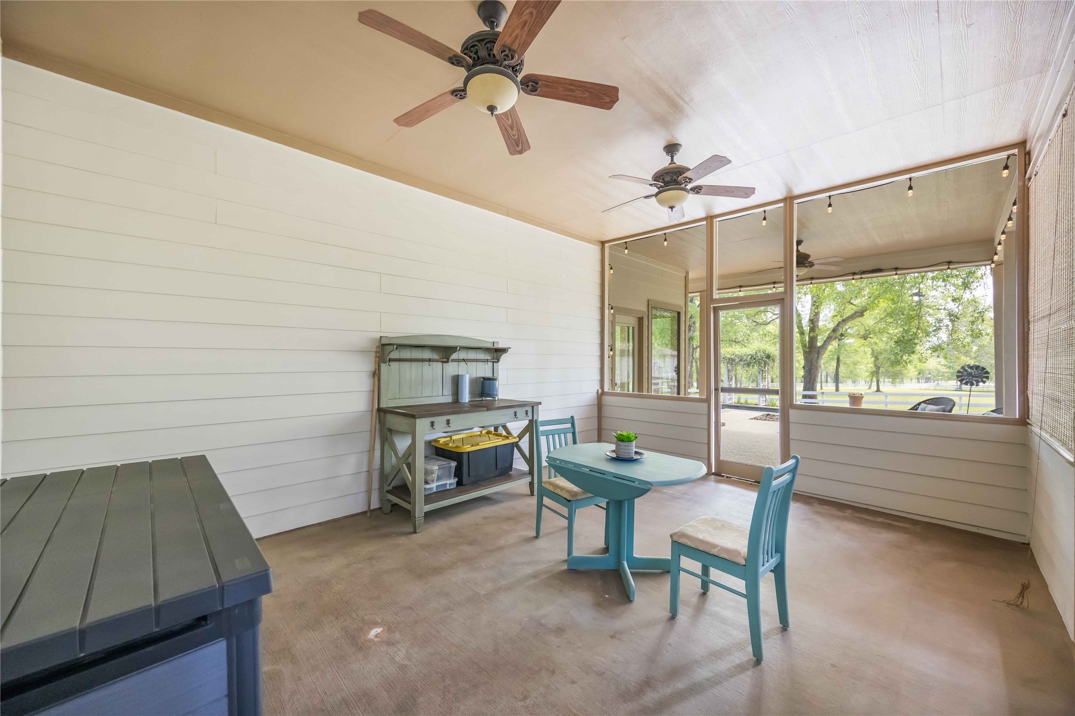 1809 St Beulah Chapel Road Montgomery, TX 77316 - Photo 34 of 50 a view of a workspace with furniture and a window
