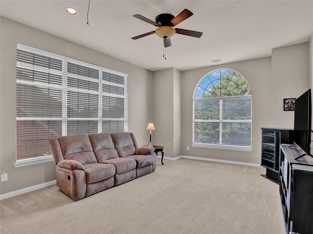 2017 Country Brook Lane Allen, TX 75002 - Photo 16 of 36 a living room with furniture and a window