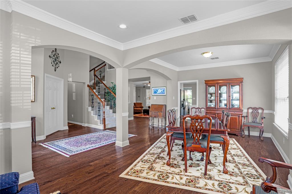 2017 Country Brook Lane Allen, TX 75002 - Photo 6 of 36 a view of a livingroom and dining room