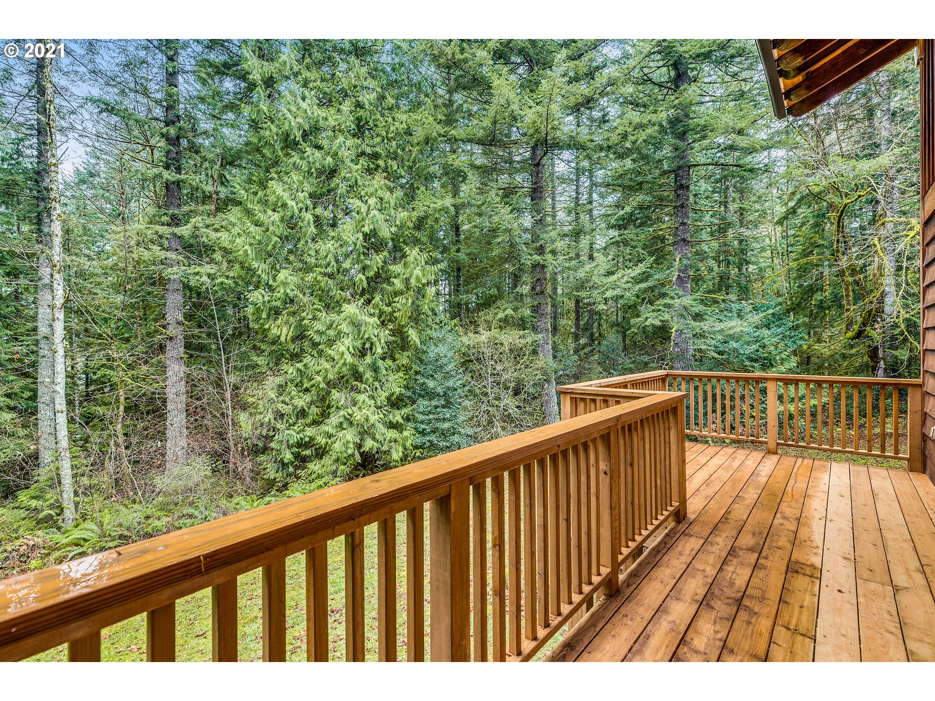 53236 East Marmot Road Sandy, OR 97055 - Photo 21 of 32 a view of balcony with trees
