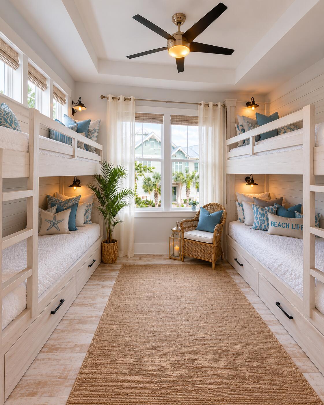 197 Milestone Drive, Unit C Inlet Beach, FL 32461 - Photo 1 of 37 Virtual staged bunk beds