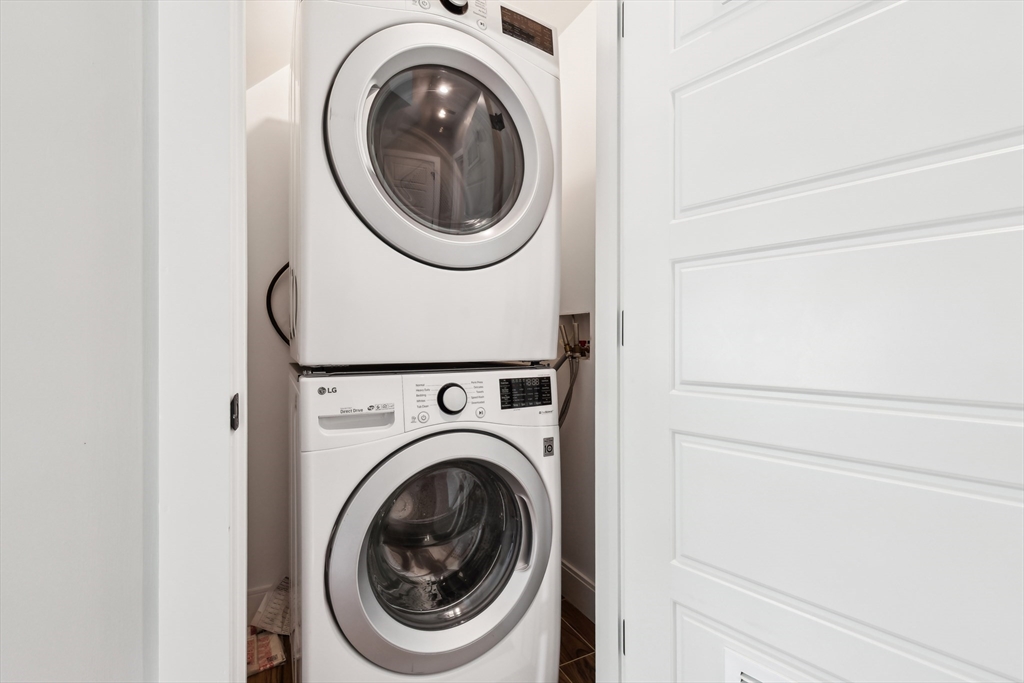 26 Robinson Street, Unit 26 Somerville, MA 02145 - Photo 22 of 29 a utility room with dryer and washer