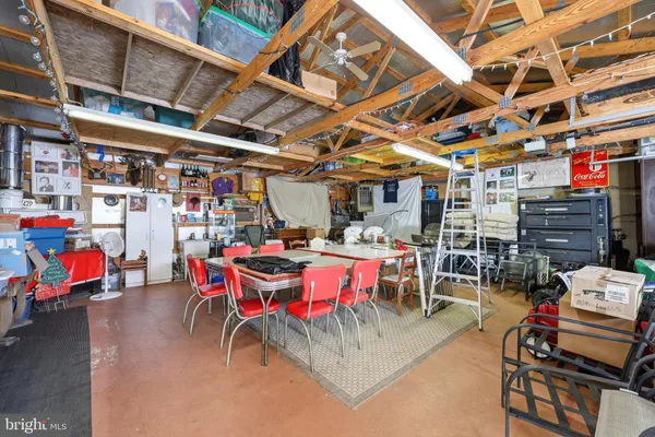 a view of a storage in a room