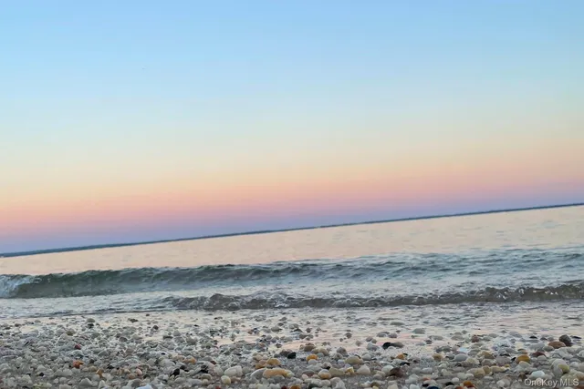 a view of an ocean beach and beach