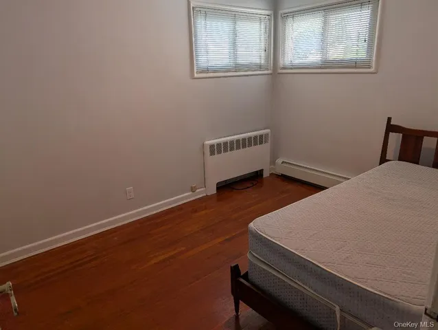 a room with bunk bed