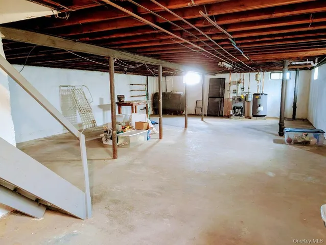 a view of a empty room with gym equipment