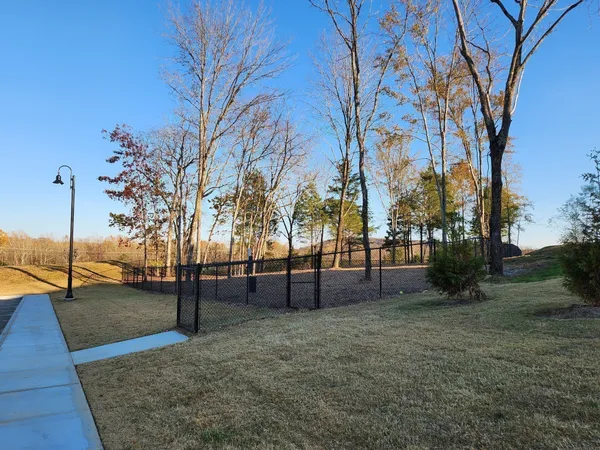 a view of outdoor space with garden