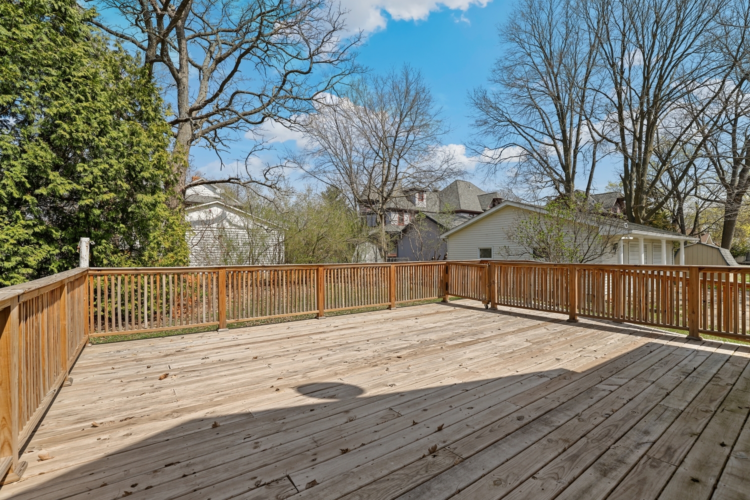 309 East 3rd Street Sandwich, IL 60548 - Photo 27 of 33 a view of wooden deck