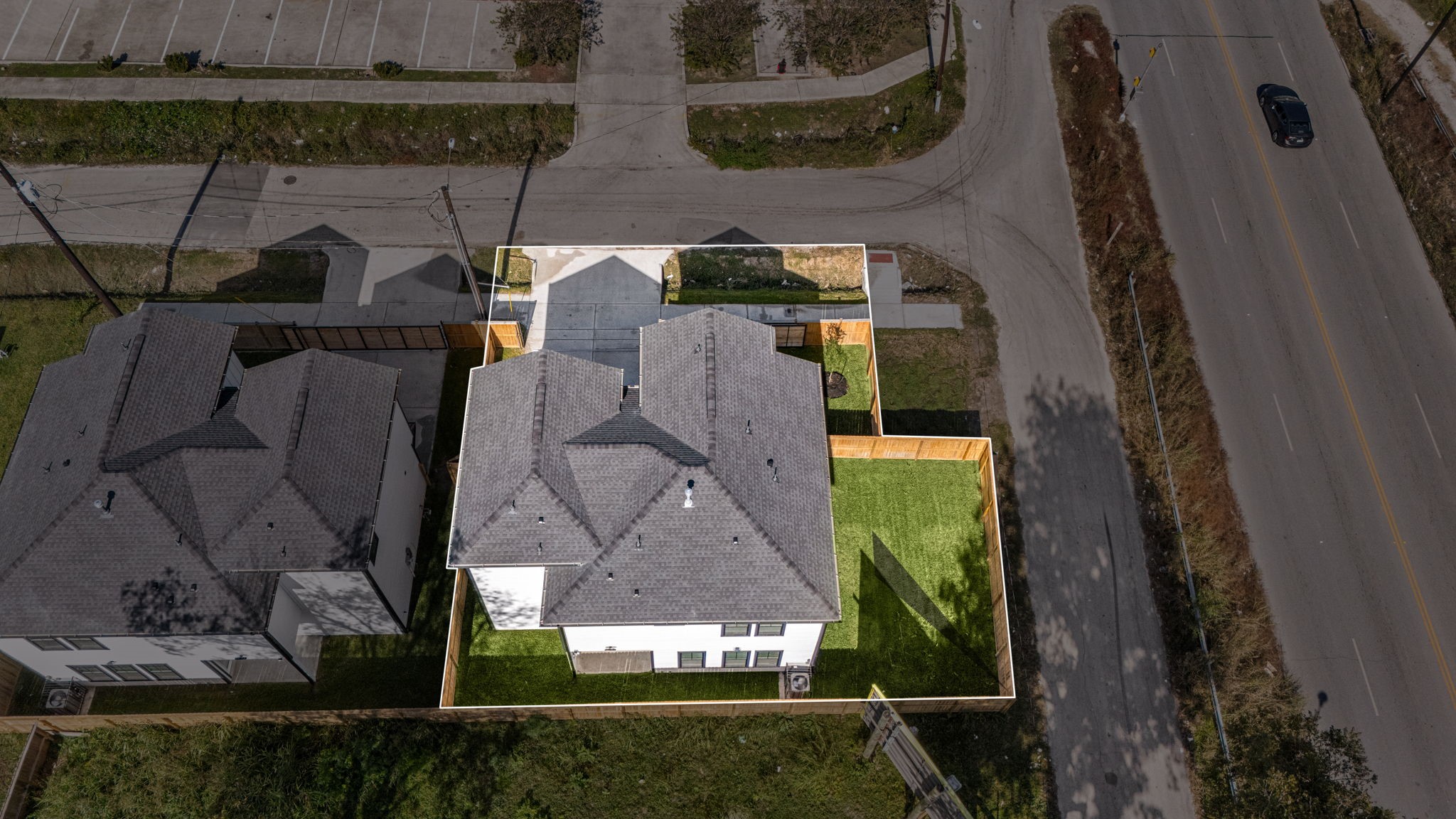2720 Spence Street Houston, TX 77093 - Photo 44 of 50 an aerial view of residential houses with outdoor space