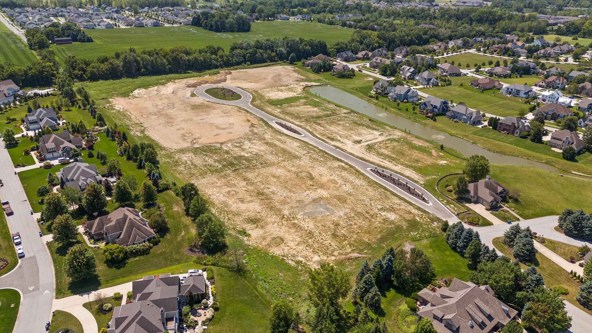 1909 Chamborde Lane Chesterton, IN 46304 - Photo 5 of 9 an aerial view of residential houses with outdoor space