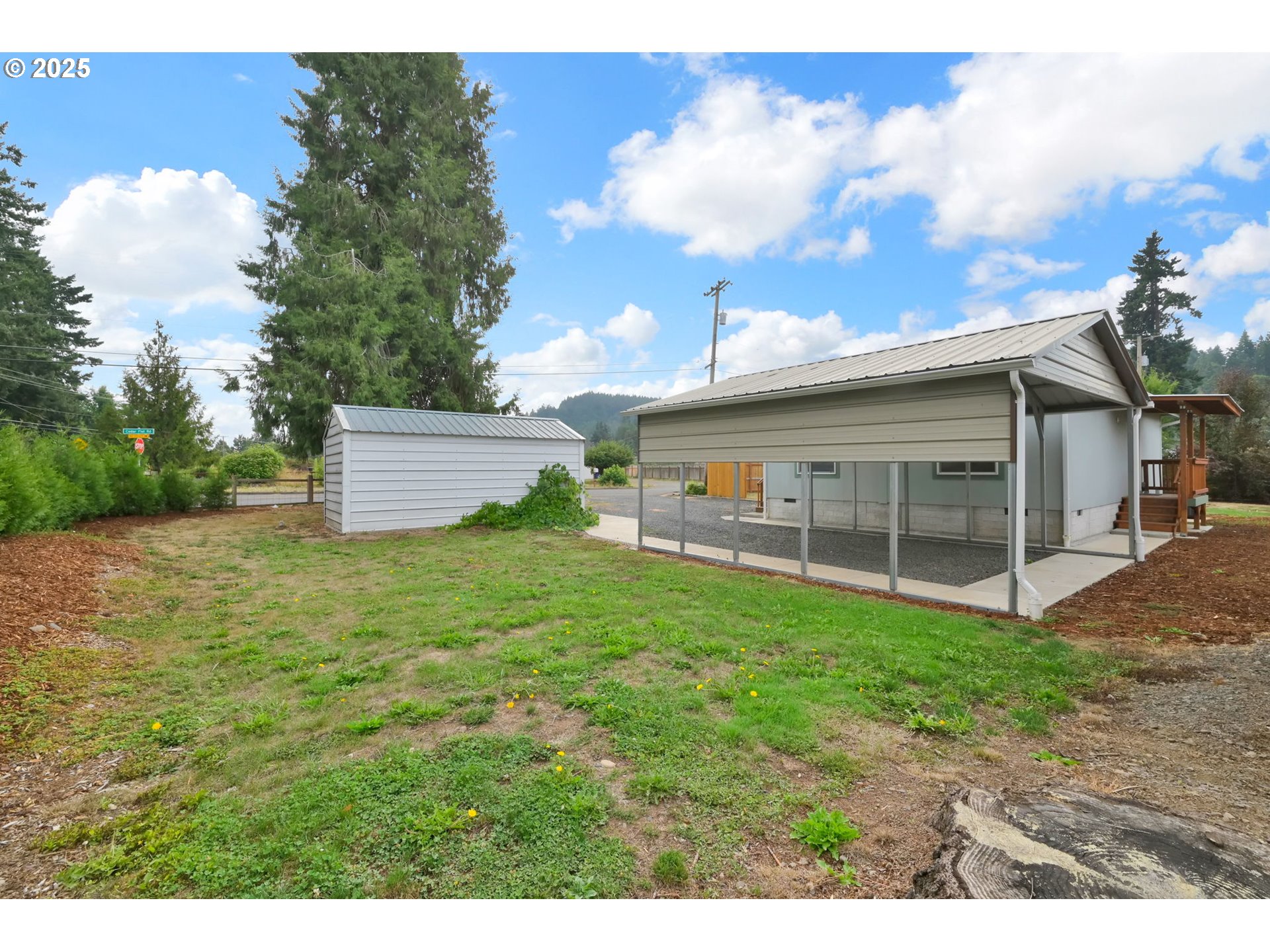 87886 Cedar Flat Road Springfield, OR 97478 - Photo 25 of 34 a view of a house with a yard