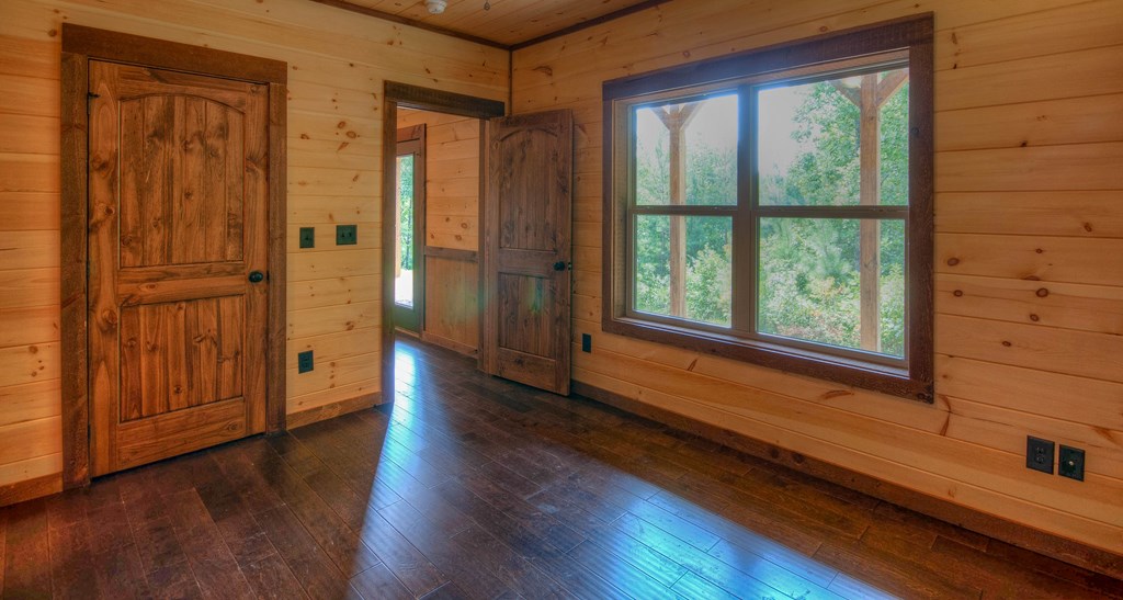 57 Devin Drive Murphy, NC 28906 - Photo 21 of 36 a view of a room with wooden floor and walls